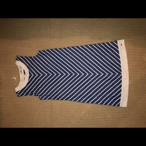 Navy and white Vineyard Vines dress